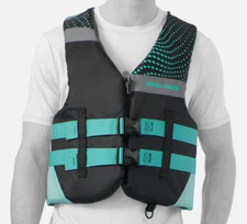 SEA-DOO Motion PFD Adult Unisex Life Vest Ice/Black/Grey Size XL 2859761238