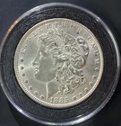 1885 DDO+DDR $1 Morgan Silver Dollar In Case Philadelphia Mint