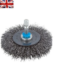 Coarse Grit Steel Wire Brush - Perfect for Sanding and Grinding Preparations 6.99 per disc