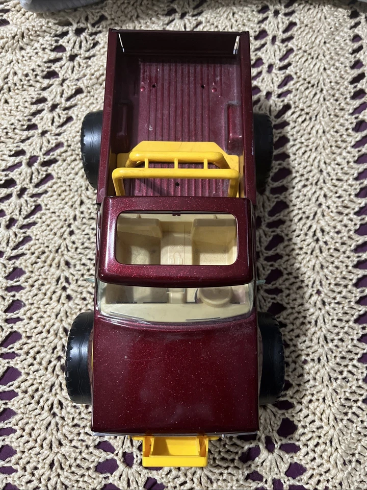 Caminhão de brinquedo vintage ATV Hauler 4x4 nylon - Imagem 2 de 4