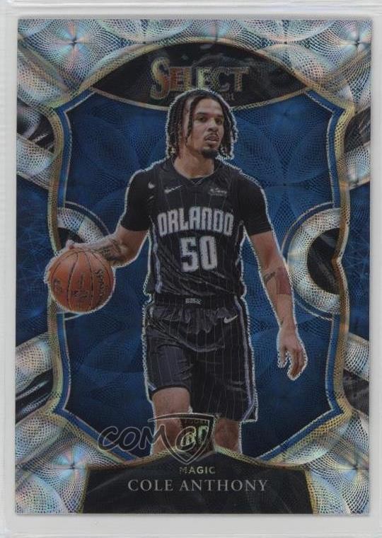 2020-21 Panini Select Concourse Scope Prizm Cole Anthony #75 0c6