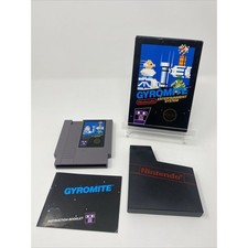 Gyromite - Nintendo NES - Complete In Box CIB - Very Rare Hangtab Intact