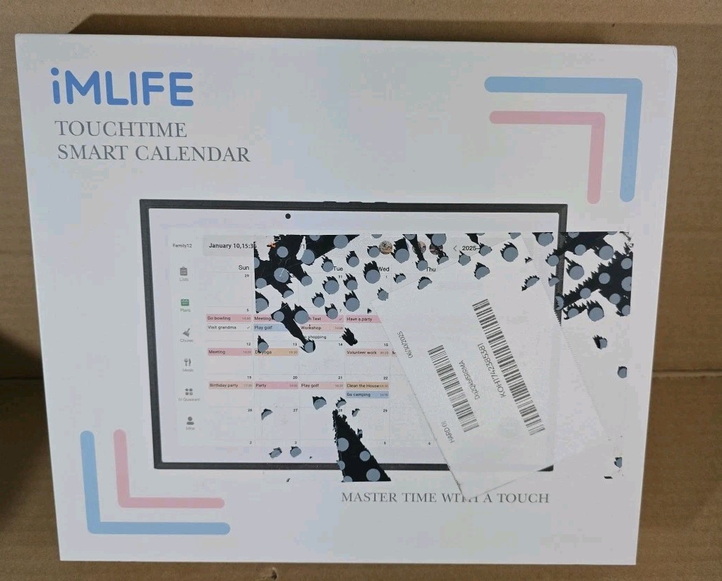 10.1 inches Wifi Smart Touchscreen Digital Calendar Touchtime App See Descriptio