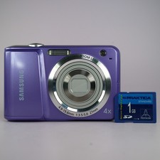 Samsung Digital Camera ES25 12.2MP Purple Tested
