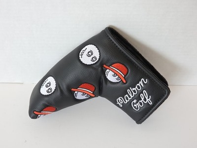 Malbon Golf Fishermans Bucket Hat Blade Putter Headcover Black