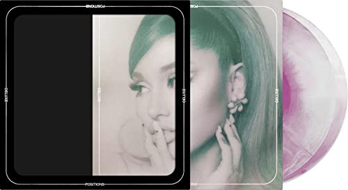 Ariana Grande - Positions - Pink Periwinkle Clear Swirl Ariana Grande - Positions - Pink Periwinkle Clear Swirl