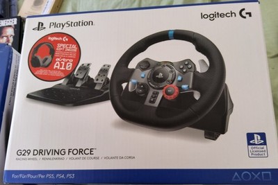 LOGITECH G29 Driving Force Rennlenkrad und Bodenpedale für PS5, PS4, PC, Mac