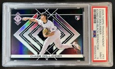 2025 Topps Transcendent Chase Dollander Icons Chrome SP RC Black #/10 PSA 9