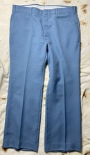 70 s Vintage Panatela Sportswear Slacks by Levi s Sz 38x32 Blue Polyester