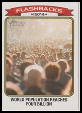 2023 Topps Heritage News Flashbacks #NF-2 World Population