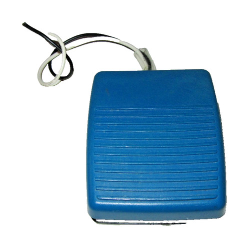 Aquiline Foot Pedal 971-SWNOB 2 Wire Blue