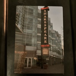 Shakespeare Theater Chicago Rare Navy Pier Metal Picture 5x7 Rare gay Brokeback