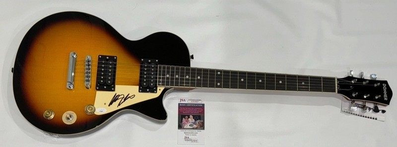 ALDO NOVA SIGNED SUNBURST DLP ELECTRIC GUITAR VERY RARE JSA COA