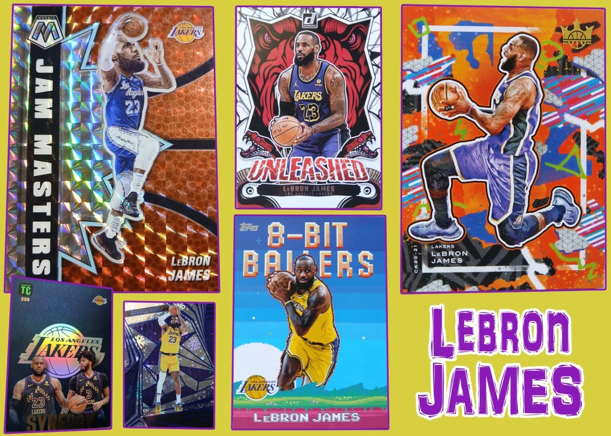 2020-21 PANINI NBA Hoops LeBron James insert hypnotisé lakers EUR 11,10