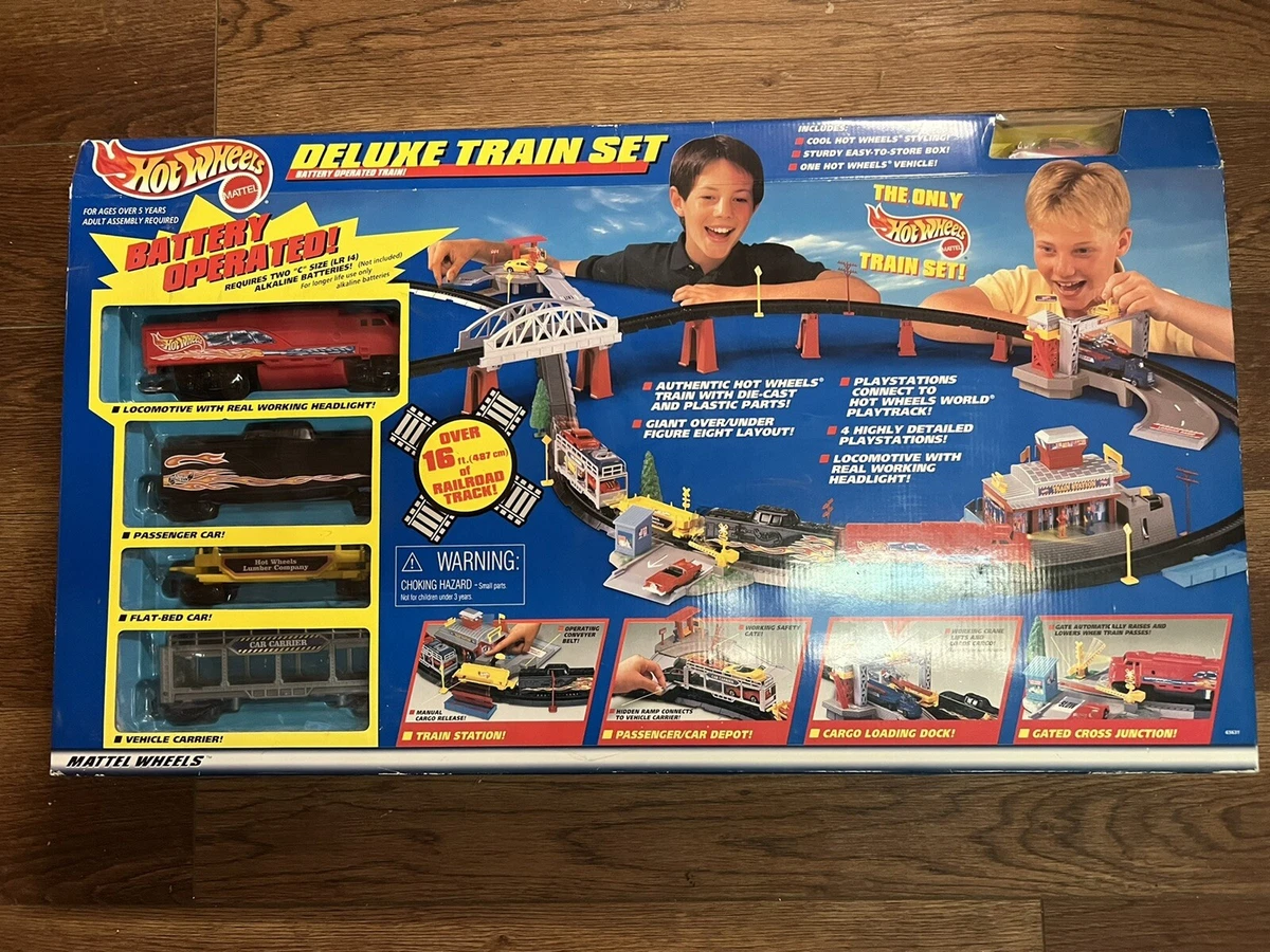 Hot wheels cheap train track