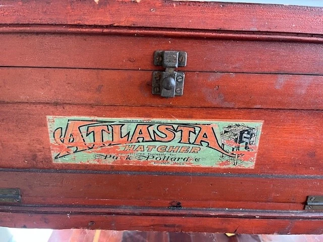 Antique Egg Incubator Chicken Farmhouse Cabin Farm Agricultural Advertising NICE - Image 2 of 4