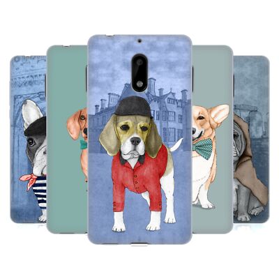 OFFICIAL BARRUF DOGS SOFT GEL CASE FOR NOKIA PHONES 1