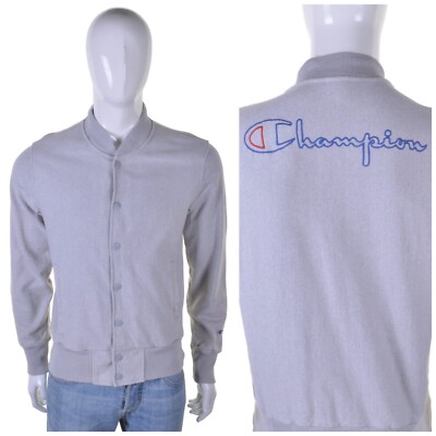 CHAMPION Vintage Uni Jacke L Letterman Baseball College Uni Trainermantel