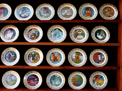 Franklin Mint The Best Loved Fairy Tales Mini 50 Plate Complete