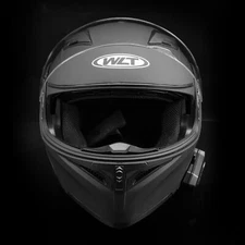 Dual Visor Flip-Up Bluetooth Modular Full Face Motorcycle Helmet Intercom DOT