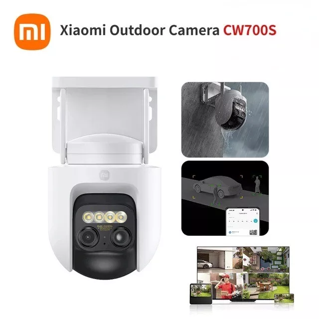 Xiaomi Outdoor Camera CW700S 9x Hybrid Zoom with Dual Cameras Night Vision