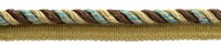 "DÉCopro 3/8\" Geflochtene Kordelband-Verzierung Mit Lippe Topaz Beige [8 Yards]"