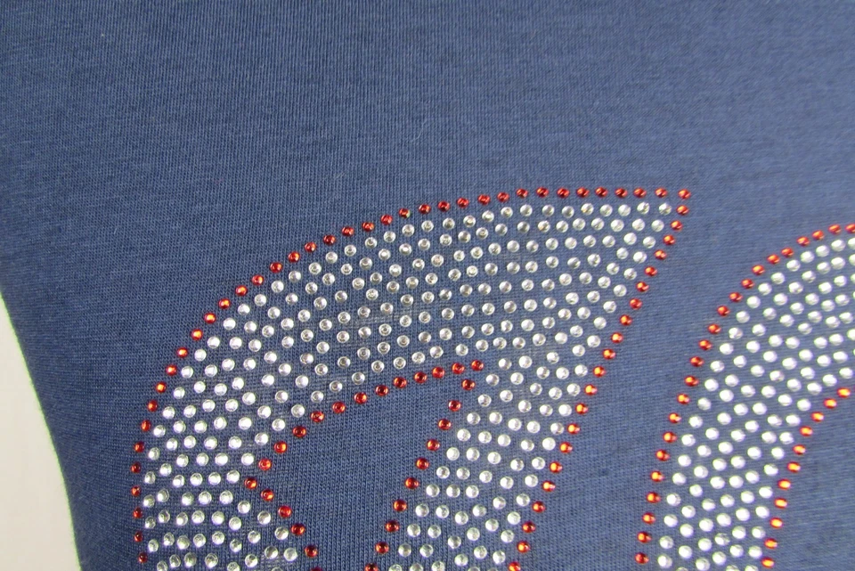 Washington Nationals Rhinestone MLB Women's Touch by Alyssa Milano T-Shirt  - Image 3 of 4