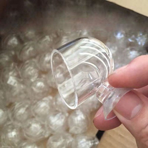 2/4X Clear Acrylic Aquatic Plant Mini Cup Fish Tank Plant Pots Aquarium Decor UK - Picture 8 of 19