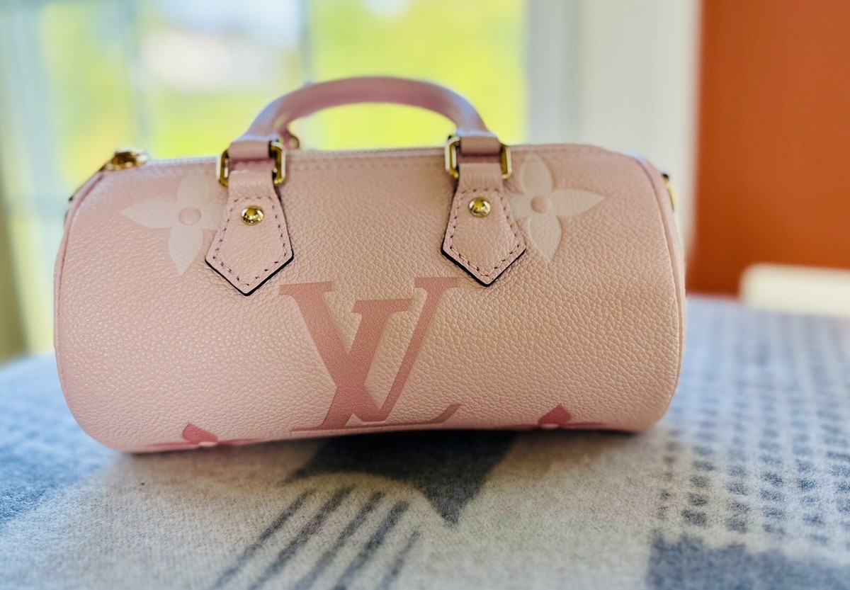 Louis Vuitton Papillon BB Monogram Coated Canvas Rosebud Sakura