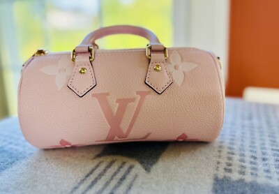 Louis Vuitton Papillon BB Monogram Coated Canvas Rosebud Sakura