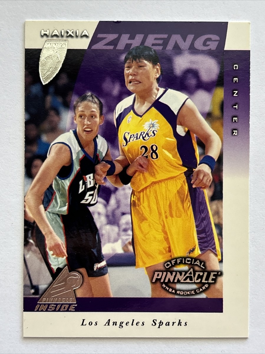 Haixia Zheng 1997 Pinnacle Inside WNBA RC #46 - Los Angeles Sparks