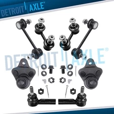 Front Lower Ball Joint Sway Bar Link Outer Tie Rod for 1994-1999 Toyota Celica