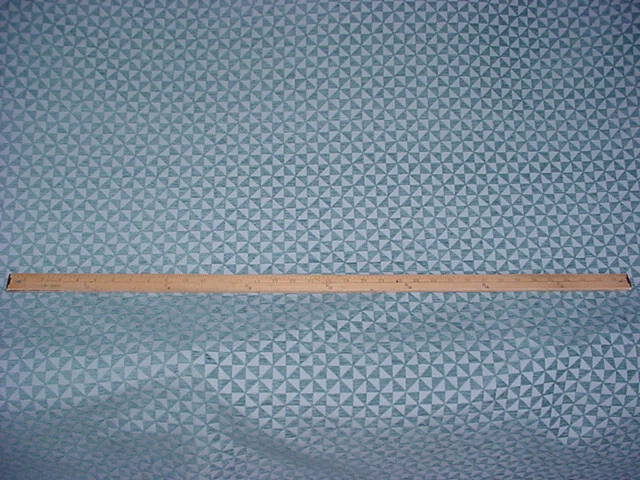 Tela de tapicería de chenilla geométrica azul aguamarina Tango 13-5/8Y Lee Jofa 2008129 Foto 2 de 4