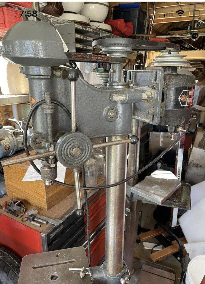 Delta Rockwell Retirement Lamp Light Scroll Saw Band Saw Drill Press Shaper
