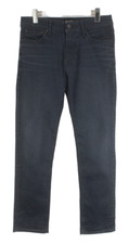 JACK & JONES Regular Fit / Clark Jeans Men's W32/L34 Whiskers Dark Zip Fly Denim