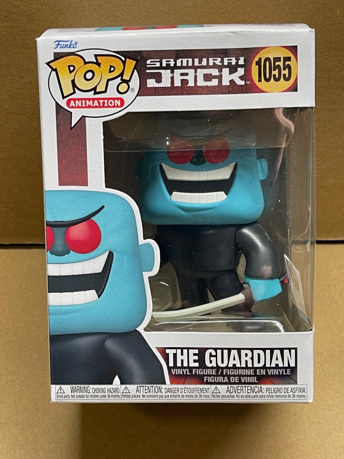 The Guardian Samurai Jack Animation Funko Pop! #1055 Vinyl Figure ...