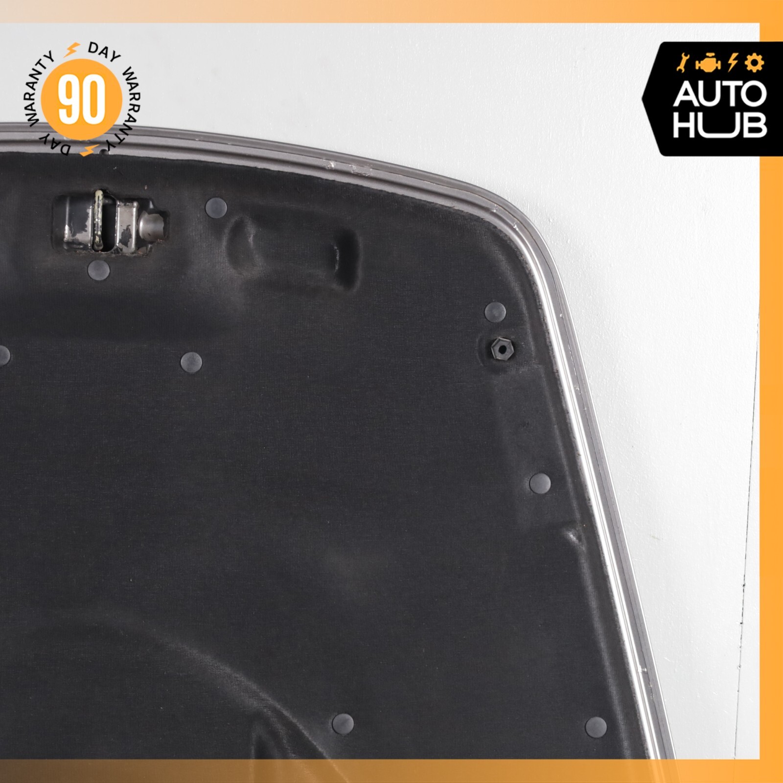 03-13 Maserati Quattroporte M139 Hood Bonnet Cover Panel Assembly Gray OEM 50k