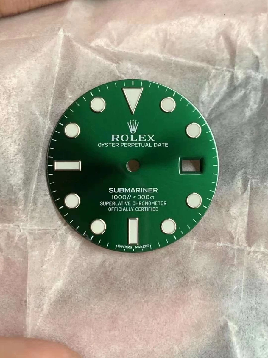 ROLEX Green Submariner Dial 116610LV Pre-Owned Condition ( GENUINE PART )