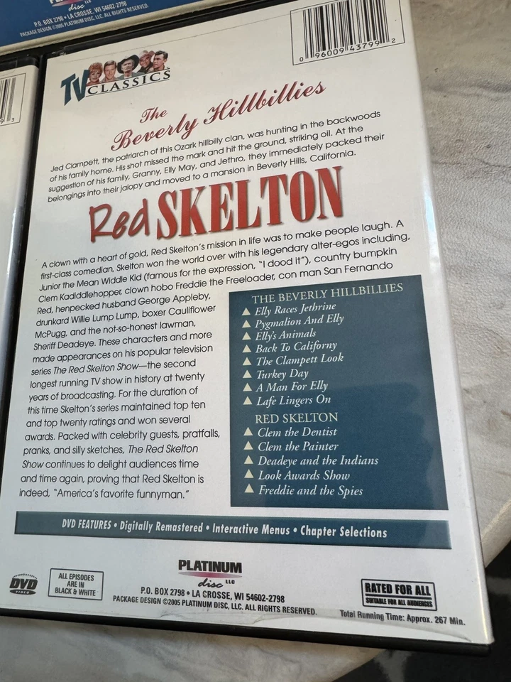 Classic Television Platinum Series 4-DVD Boxed Set The Lucy Show Andy Griffith - Image 4 of 4