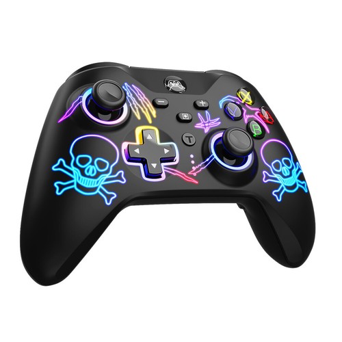 Wireless Gaming Controller Turbo for Switch/Lite/OLED for Android PC(Skull) - Photo 8/12