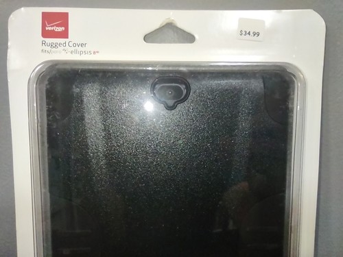 Lot (18) Verizon Ellipsis 8 HD Black Rugged Tablet Case Cover Screen Protector - Picture 6 of 15