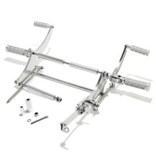 6" Vorverlegt Fu&szlig;rastenanlage f&uuml;r YAMAHA Virago XV 535 XV400 1987-2004