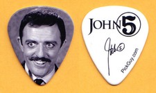 Rob Zombie John 5 Addams Family Gomez Addams Guitar Pick - 2019 Tour