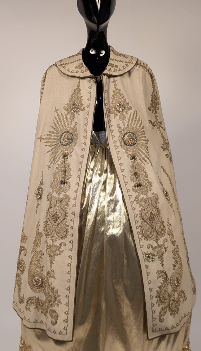 ～1910s french antique cape Antique Cape 'la Printemps' French Paris Brand 1800s Costume
