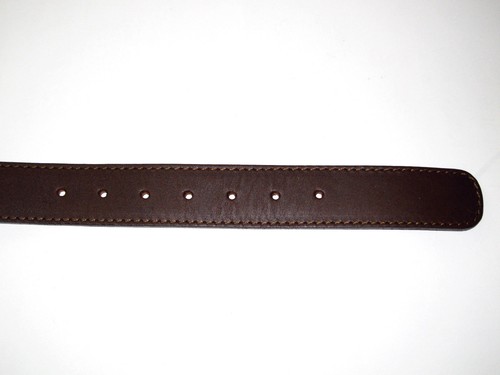 CINTURÓN DE MUJER Saddleback Cuero 1.5" TALLA PEQUEÑA MEDIANA Café Oscuro Marrón DCB - Imagen 8 de 9