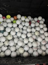 Assorted Hitaway/Practice Recycled Used Golf Balls, Color Mix - 100 Count