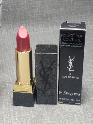 Yves Saint Laurent x Zoe Kravitz Rouge Pur Couture Lipstick. 122