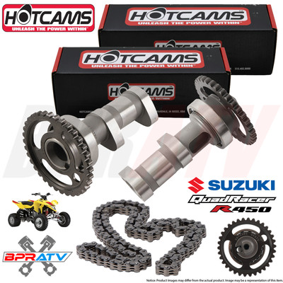 YFZ450R YFZ 450R 450X SE Hotcams Hot Cams Stage 2 TWO Camshafts Cam Timing Chain