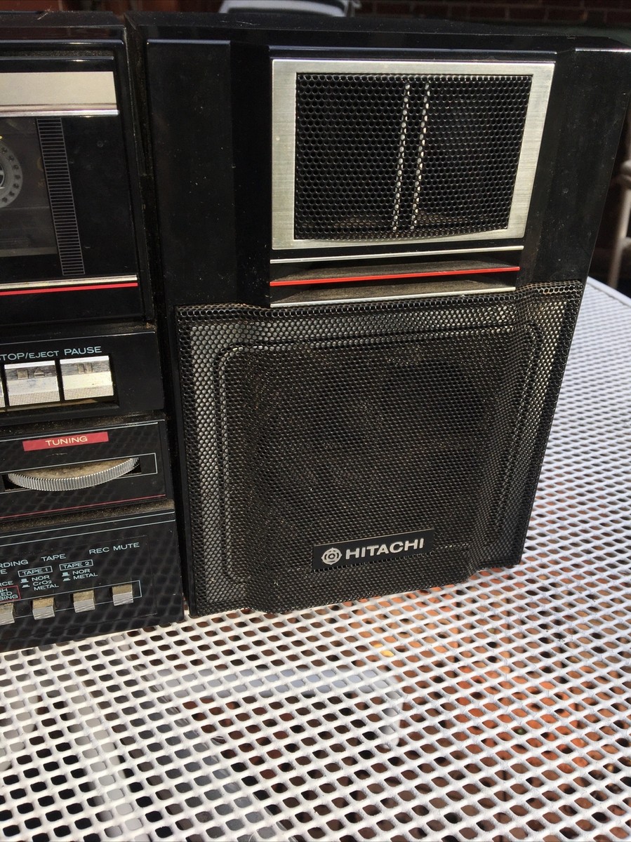 Hitachi TRK-555W Portable Component System High Quality Stereo