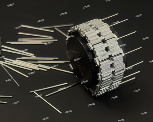 1/32 US M3/M16 Multi Gun Motor Carriage Lead-tin Alloy Tracks Replacement Part - Picture 2 of 8